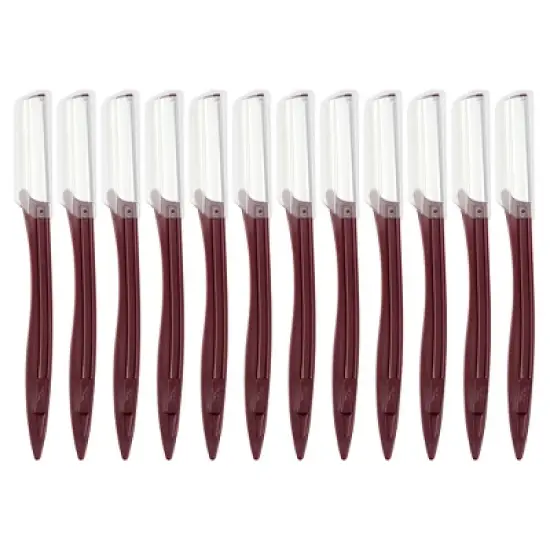 Unique Bargains Eyebrow Razor for Women Brow Shaper for Hair Remover with Cover image {6}