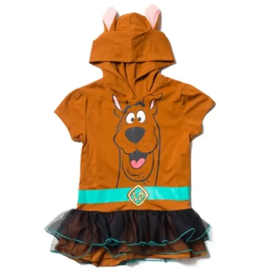 Scooby-Doo Scooby Doo Girls Cosplay T-Shirt Dress and Leggings Outfit Set Toddler  image {1}