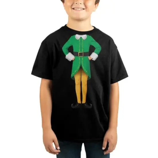 Elf Movie Graphic Tee Buddy the Elf Shirt Toddler Boy to Youth Boy image {2}