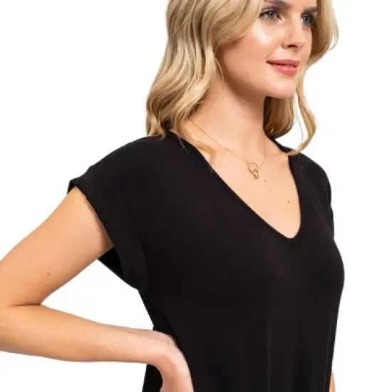 August Sky Women's T-shirt Midi Dress image {3}