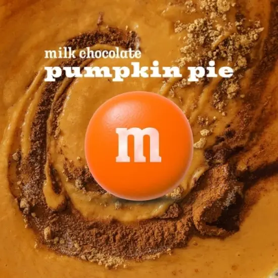 M&M's Halloween Milk Chocolate Pumpkin Pie Candy - 7.44oz image {2}