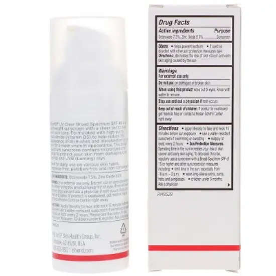 EltaMD UV Clear Broad Spectrum SPF 46 Tinted Face Sunscreen 1.7 oz image {7}