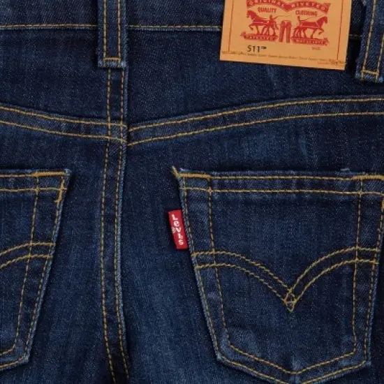 Levi's&reg; Toddler Boys' Performance Jean Shorts image {3}