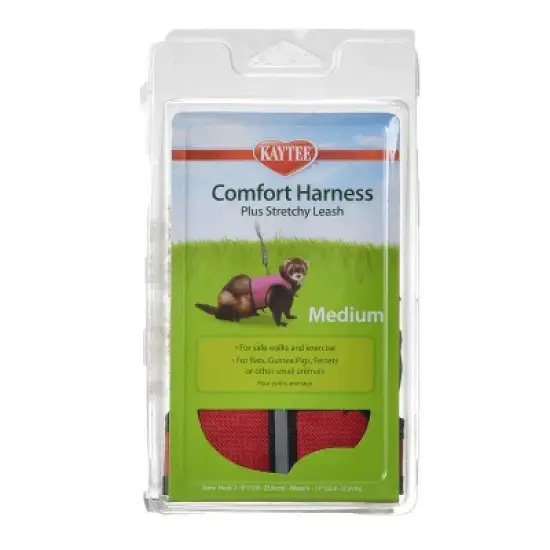 Kaytee Comfort Harness with Safety Leash(Medium) image {3}