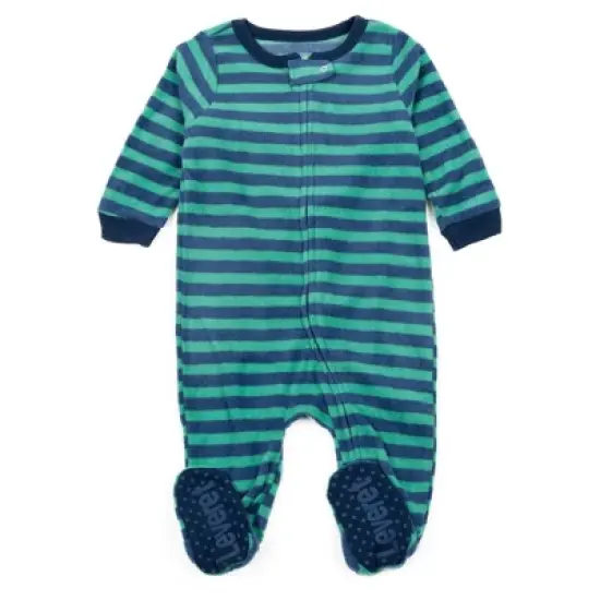 Leveret Footed Sleeper Fleece Pajamas image {8}