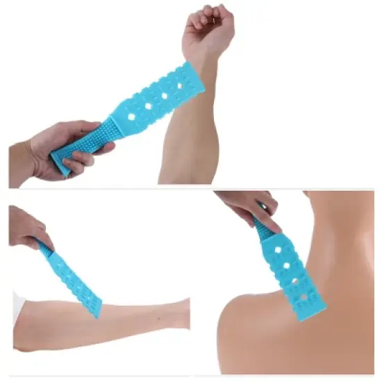 Unique Bargains Portable Scraper Manual Massager Tools 11.22"x2.52" 1 Pc image {3}