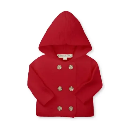 Hope & Henry Baby Faux Fur Hooded Sweater image {8}