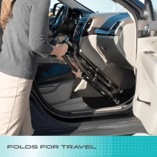 Stander Wonder Walker Lite, Lightweight Folding Walker for Seniors without Wheels image {4}