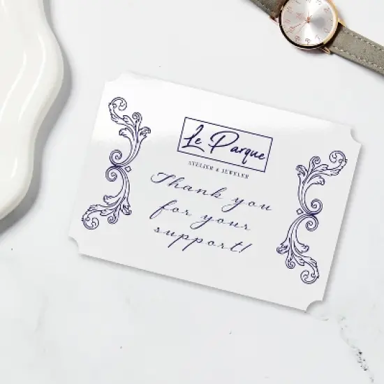 Avery Glossy White Invitation Cards, 5" x 7" Rectangle Scalloped Edge image {3}