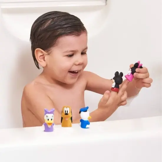 Disney Mickey Mouse and Friends Bath Finger Puppets 5pk image {2}