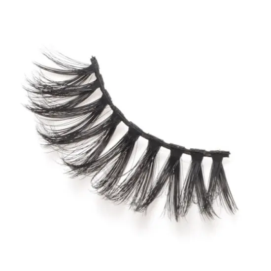 Unique Bargains Soft 3D False Eyelashes 3D-75 Black 5 Pair image {2}