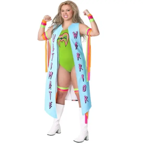 HalloweenCostumes.com WWE Ultimate Warrior Women's Costume image {3}
