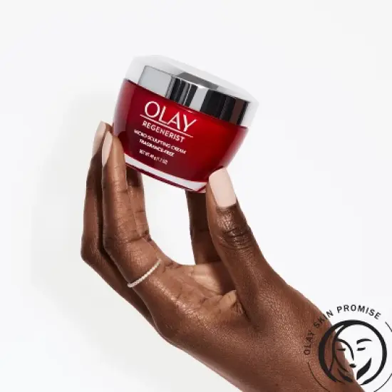 Olay Regenerist Micro-Sculpting Cream Face Moisturizer, Fragrance-Free - 1.7oz image {7}