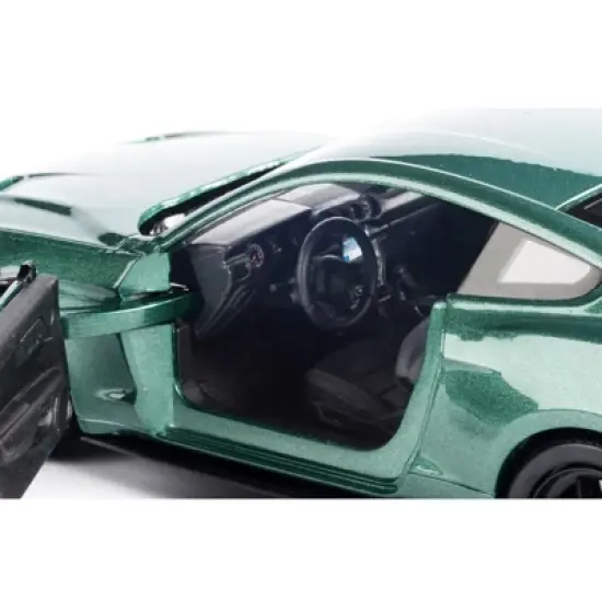 2018 Ford Mustang GT 5.0 Green Metallic 1/24 Diecast Model Car by Motormax image {1}