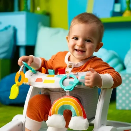 Bright Starts Learn-to-Sit 2-Position Floor Seat - Playful Paradise image {8}