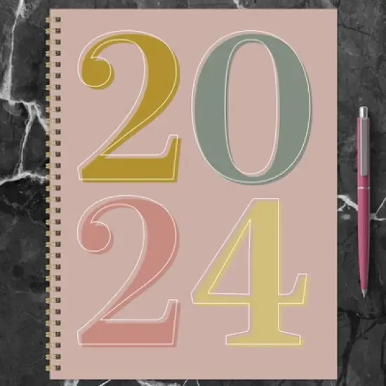 TF Publishing 2024 Weekly/Monthly Planner 11"x9" New Year image {5}