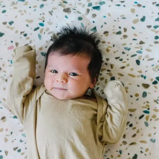 Red Rovr Organic Cotton Muslin Swaddle Blanket Single image {7}