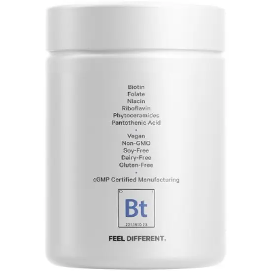 Codeage Beauty Tonic, Biotin, Vitamin C & E, Vegan Collagen Builder Daily Supplement - 90ct image {9}