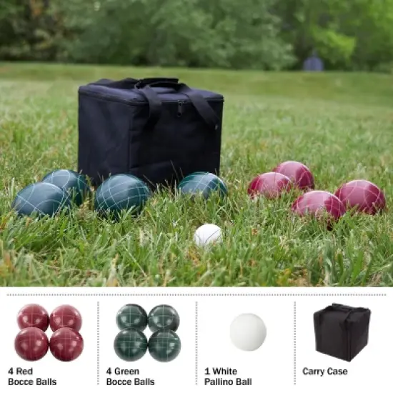 Toy Time Regulation Outdoor Bocce Ball Set With Carrying Case image {2}
