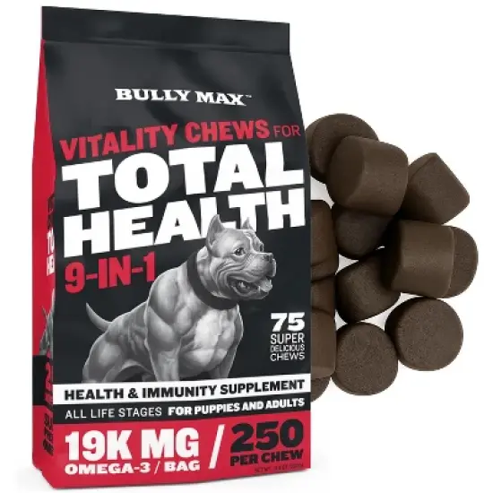 Bully Max Vitality Chews for Immunity, Allergies, & Health image {12}