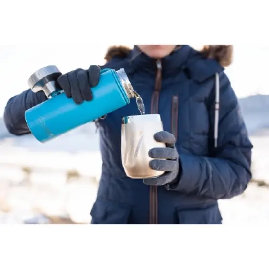 EcoVessel PORT 10oz Insulated Stainless Steel Stemless Wine Glass / Whiskey / Cocktail Tumbler image {4}