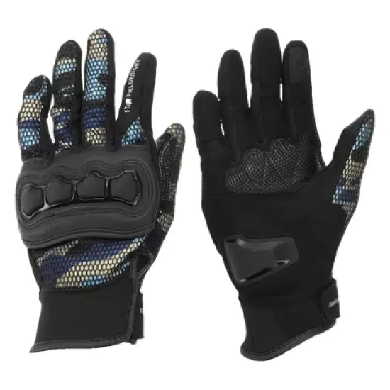 Unique Bargains Motorcycle Gloves Full Finger Gloves 1 Pair image {6}