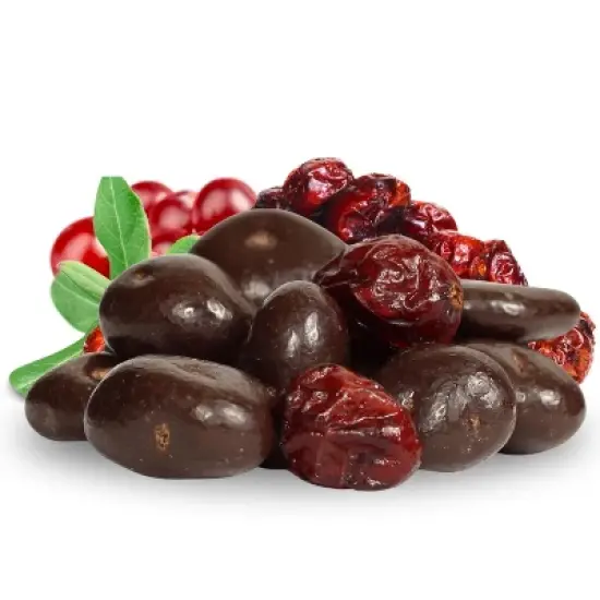 Dark Chocolate Covered Cranberries by It's Delish image {1}