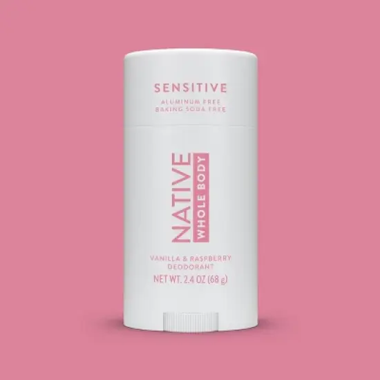 Native Whole Body Solid Deodorant - Vanilla & Raspberry - 2.4oz image {8}