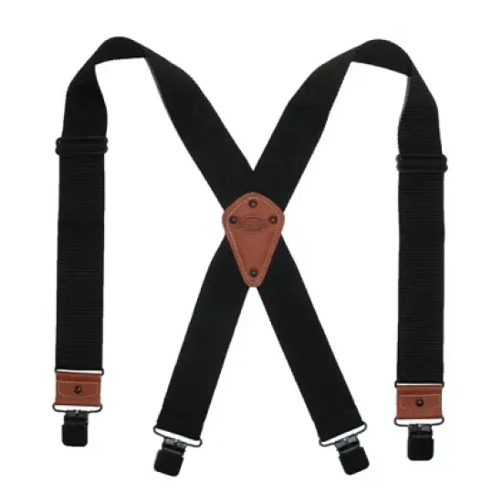 Dickies Men's Industrial Strength Ballistic Nylon Clip End Work Suspenders image {3}