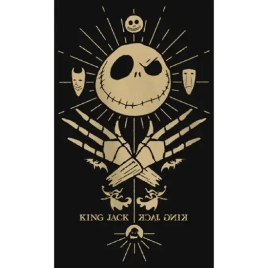 Girl's The Nightmare Before Christmas King Jack Skellington T-Shirt image {1}