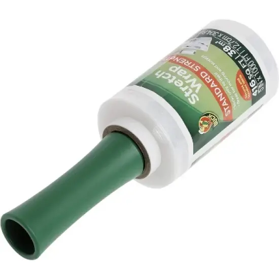 Duck Stretch Wrap, Clear, 5" x 1,000' Roll, 2 Rolls image {2}