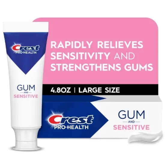 Crest Pro-Health Sensitive and Gum All Day Protection Toothpaste - 4.8oz image {1}