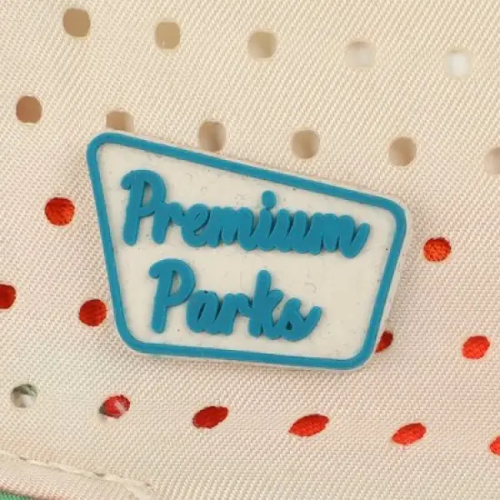 Yosemite National Park Cream and Teal 6-Panel Unstructured Hat image {6}