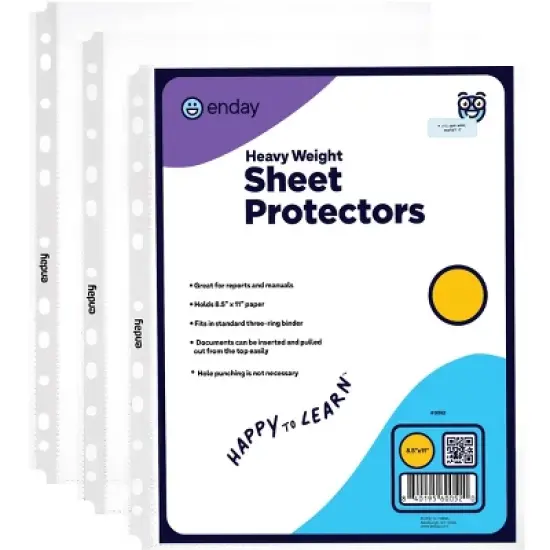 Heavy Weight Top Loading Sheet Protectors image {1}