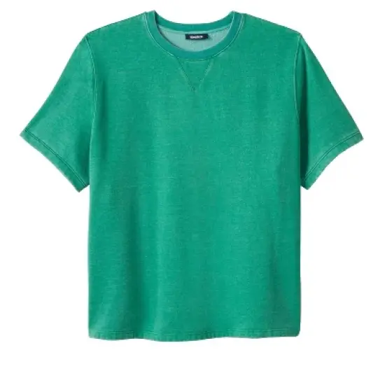 KingSize Men's Big & Tall Short-Sleeve Fleece Sweatshirt image {9}