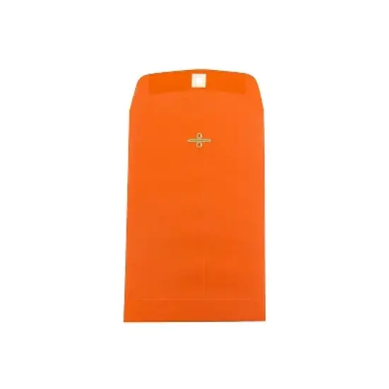 JAM Paper 6x9 Open End Catalog Colored Envelopes w/Clasp Closure OR Recycled V0128127F image {4}