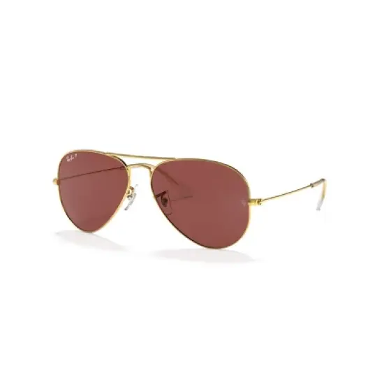 Ray-Ban RB3025 55mm Aviator Unisex Pilot Sunglasses Polarized image {7}