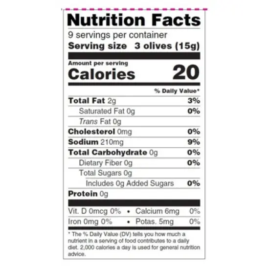 Mediterranean Organic Garlic Stuffed Green Olives - Case of 12/8.5 oz image {5}