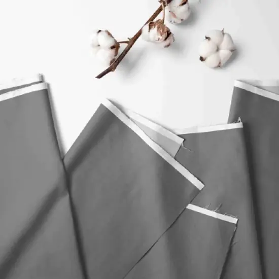  Bacati - 3 Layer Ruffled Crib/Toddler Bed Skirt - White/Mint/Gray image {2}