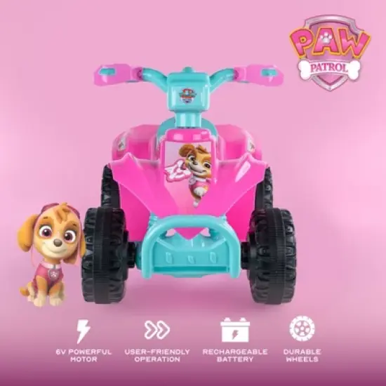 Paw Patrol Skye 6V Ride-On Quad for Toddlers image {1}