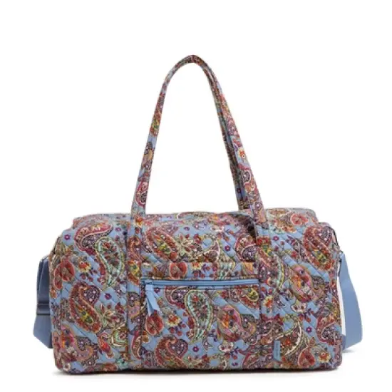 Vera Bradley Women's  Cotton Large Travel Duffel Bag image {17}