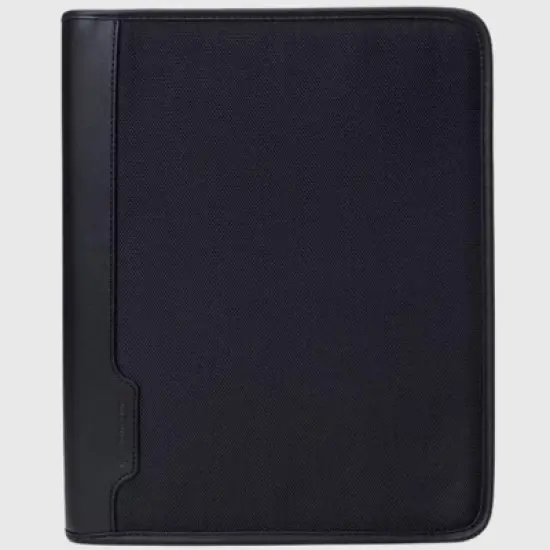 Alpine Swiss Zippered Writing Pad Business Organizer Portfolio with Tablet Sleeve Left & Right Handed image {1}