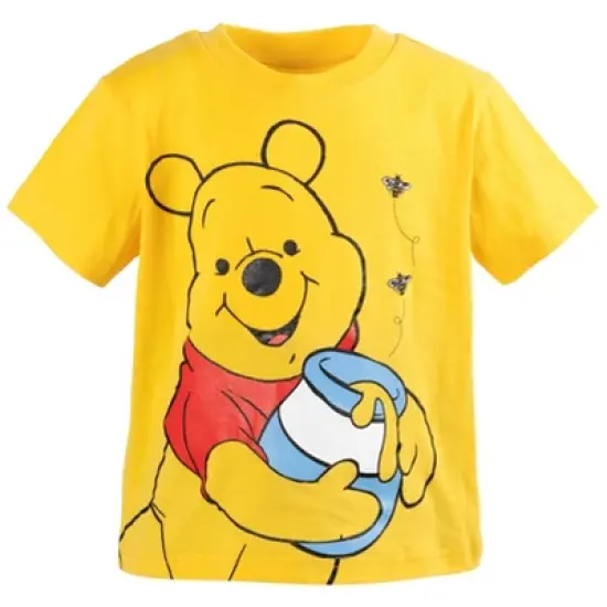 Disney Winnie the Pooh Baby Graphic T-Shirt and Shorts Outfit Set Infant image {2}