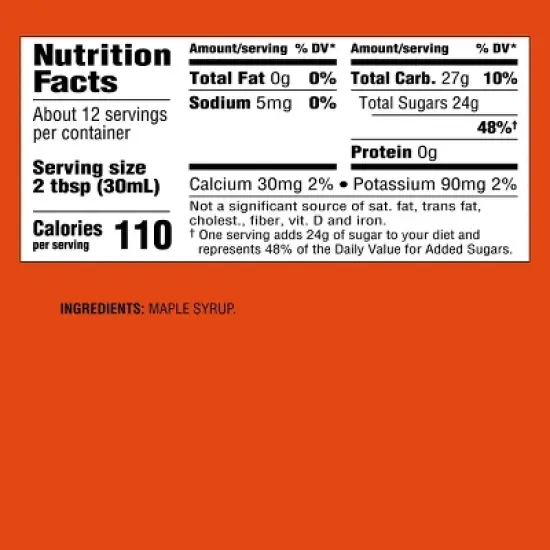 100% Pure Maple Syrup - 12 fl oz - Good & Gather&trade; image {3}