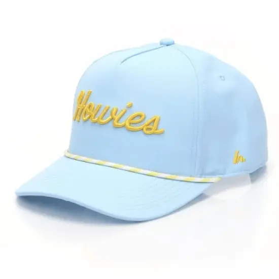 Howies Hockey The Tour Lid Hat Polyester Baseball Hat - Light Blue image {1}