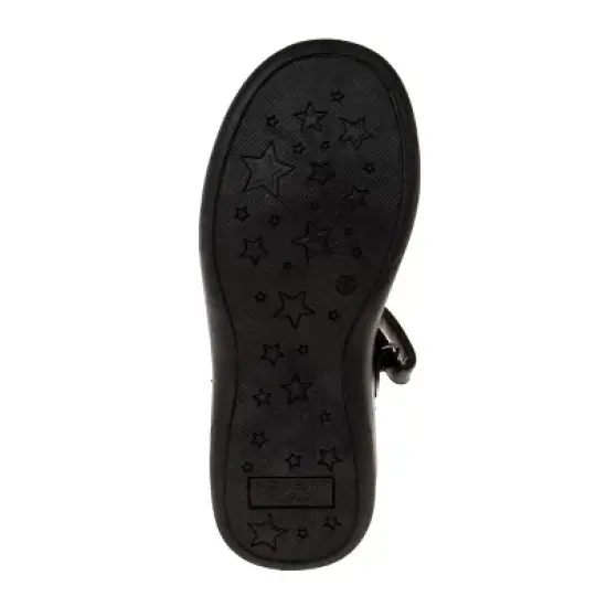 French Toast Girls School Shoes with Flower Details (Little Kids) image {6}