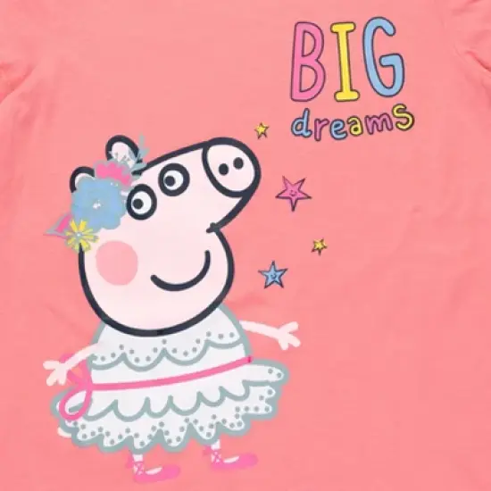 Peppa Pig Girls 3 Pack T-Shirts Toddler  image {6}