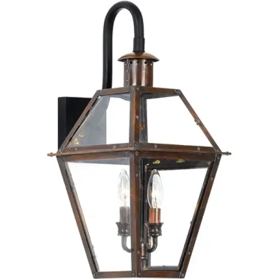 Quoizel Lighting Rue De Royal 2 - Light Sconce in  Aged Copper image {1}