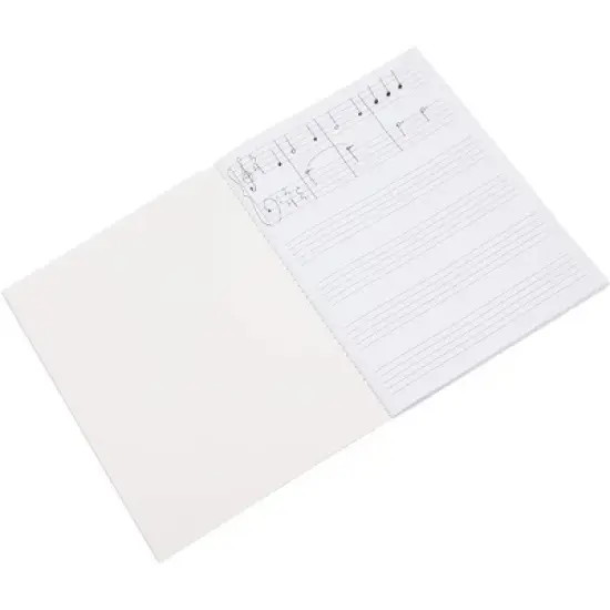 Bright Creations 3 Pack Music Composition Notebooks, Manuscript Staff Paper for Kids, 50 Sheets image {2}