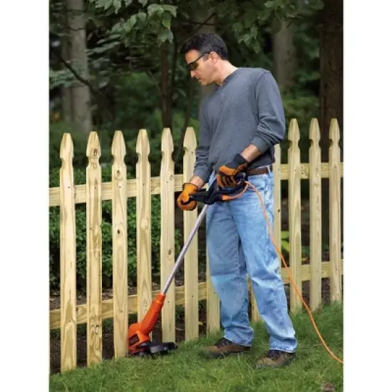 Black & Decker ST7700 4.4 Amp 2-in-1 Straight Shaft 13 in. Electric String Trimmer/Edger image {5}